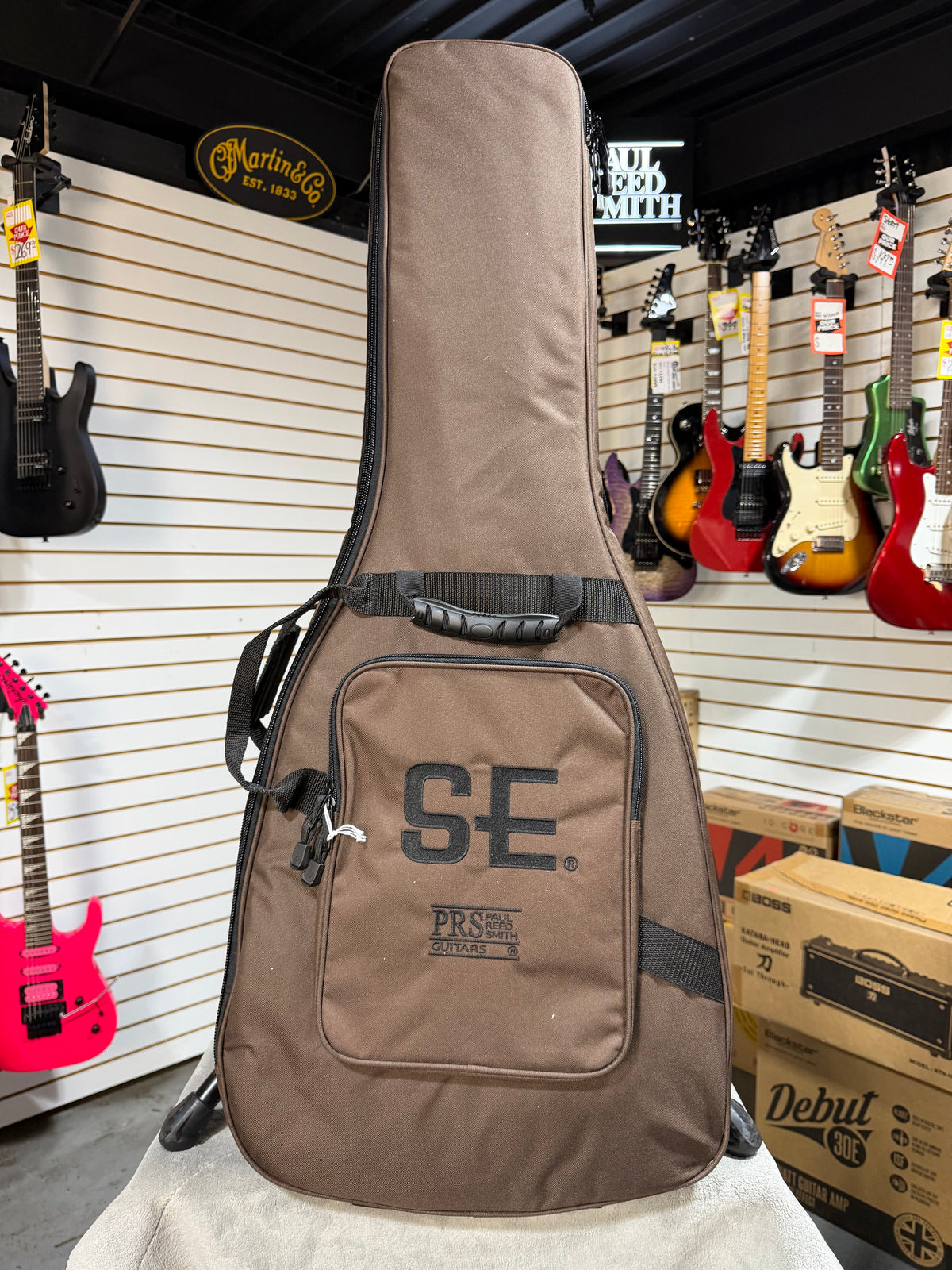PRS SE CE 24 Satin - Flat White Top, C&M Exclusive - White