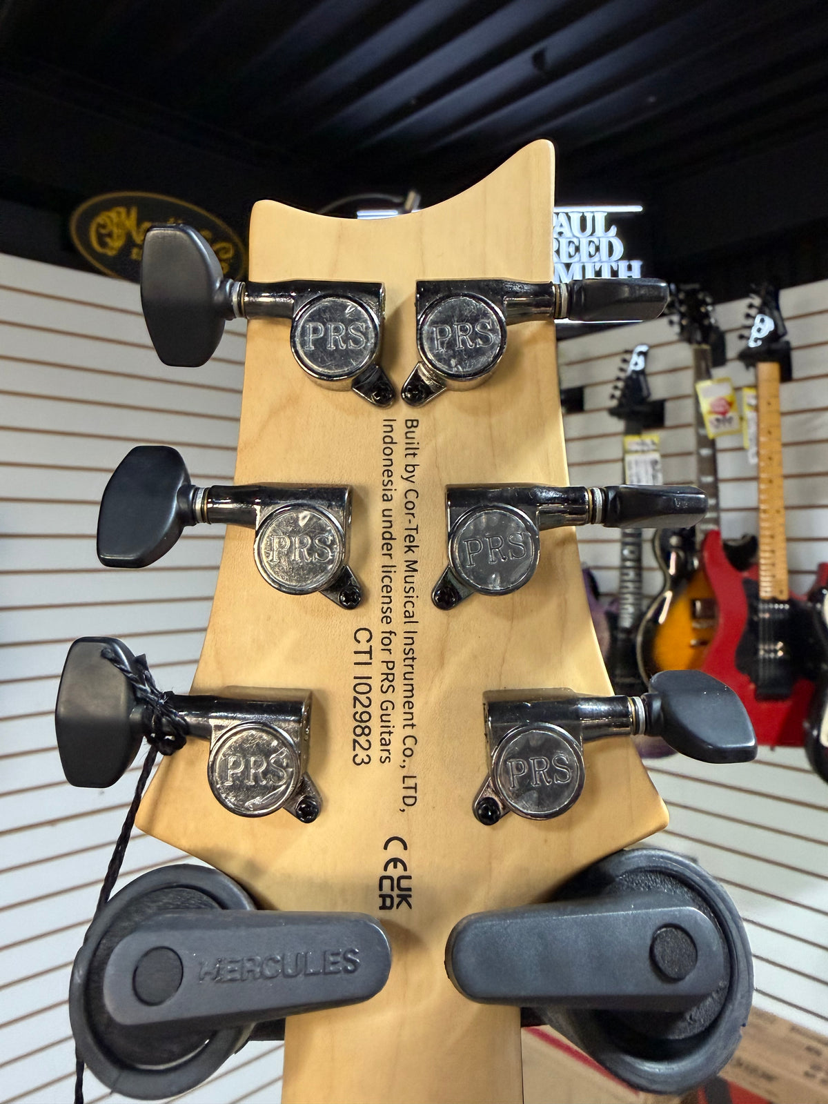 PRS SE CE 24 Satin - Flat White Top, C&M Exclusive - White