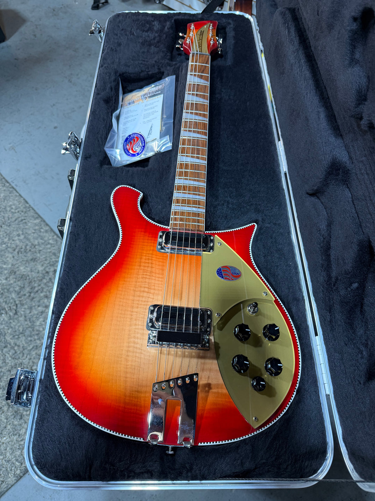 Rickenbacker 660 Fireglo