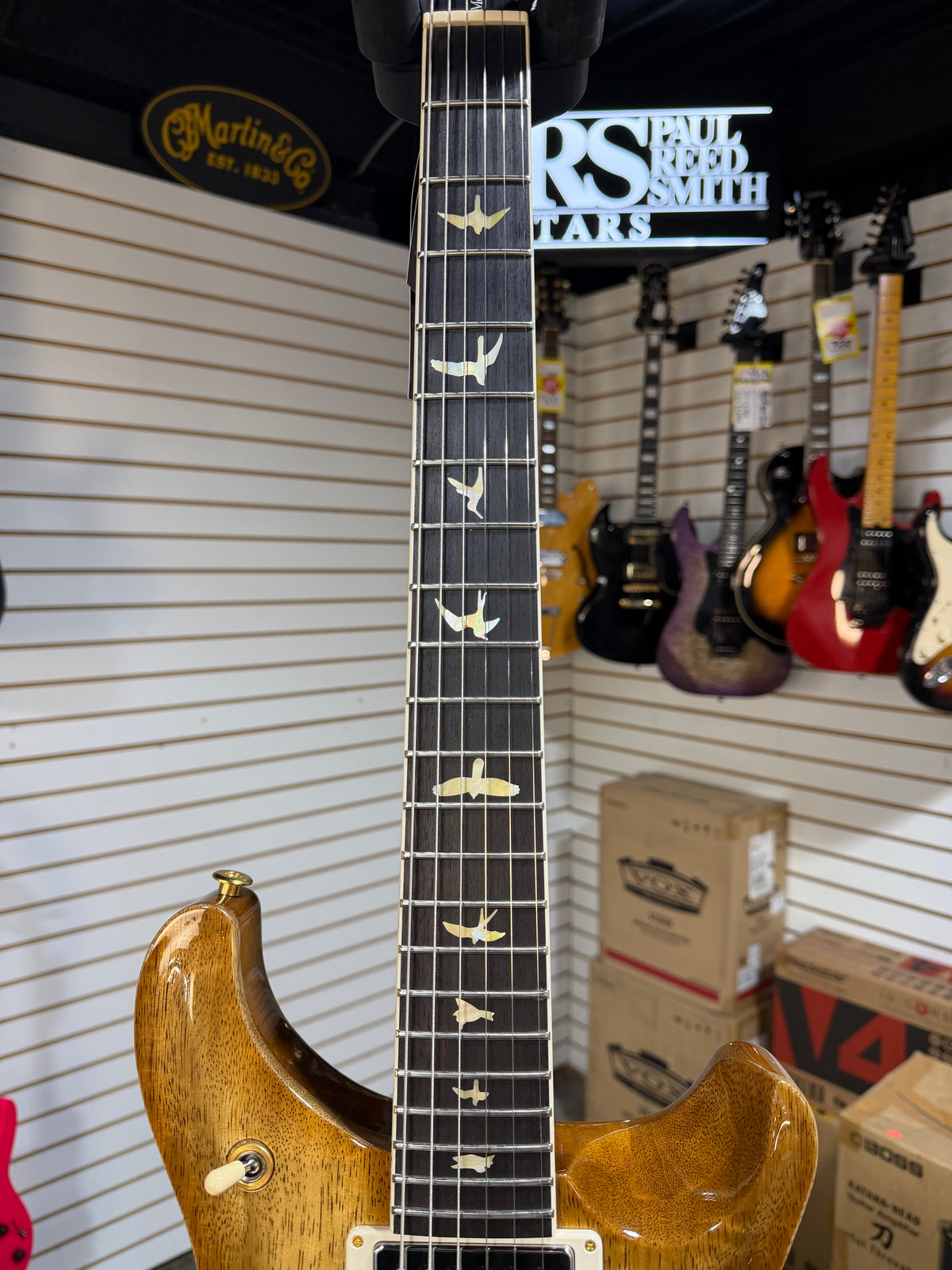PRS McCarty 594 Doublecut Semi Hollowbody Wood Library Korina