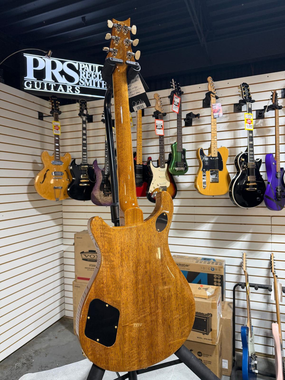 PRS McCarty 594 Doublecut Semi Hollowbody Wood Library Korina
