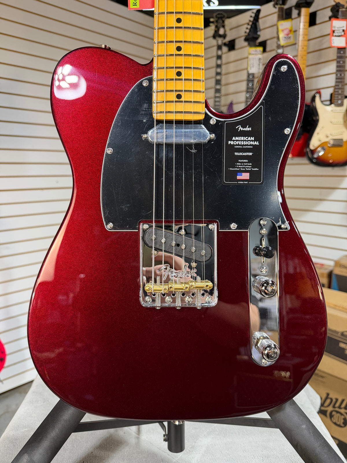 Fender American Professional Telecaster Oxblood