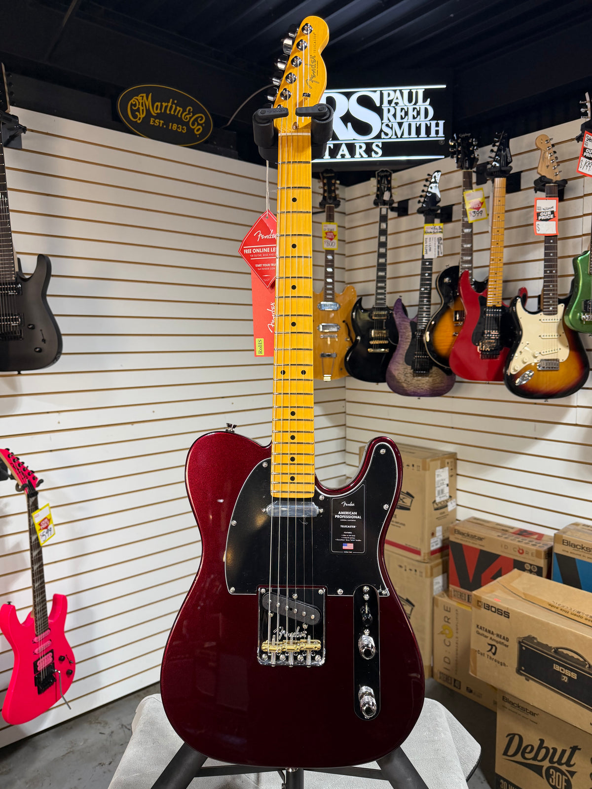 Fender American Professional Telecaster Oxblood
