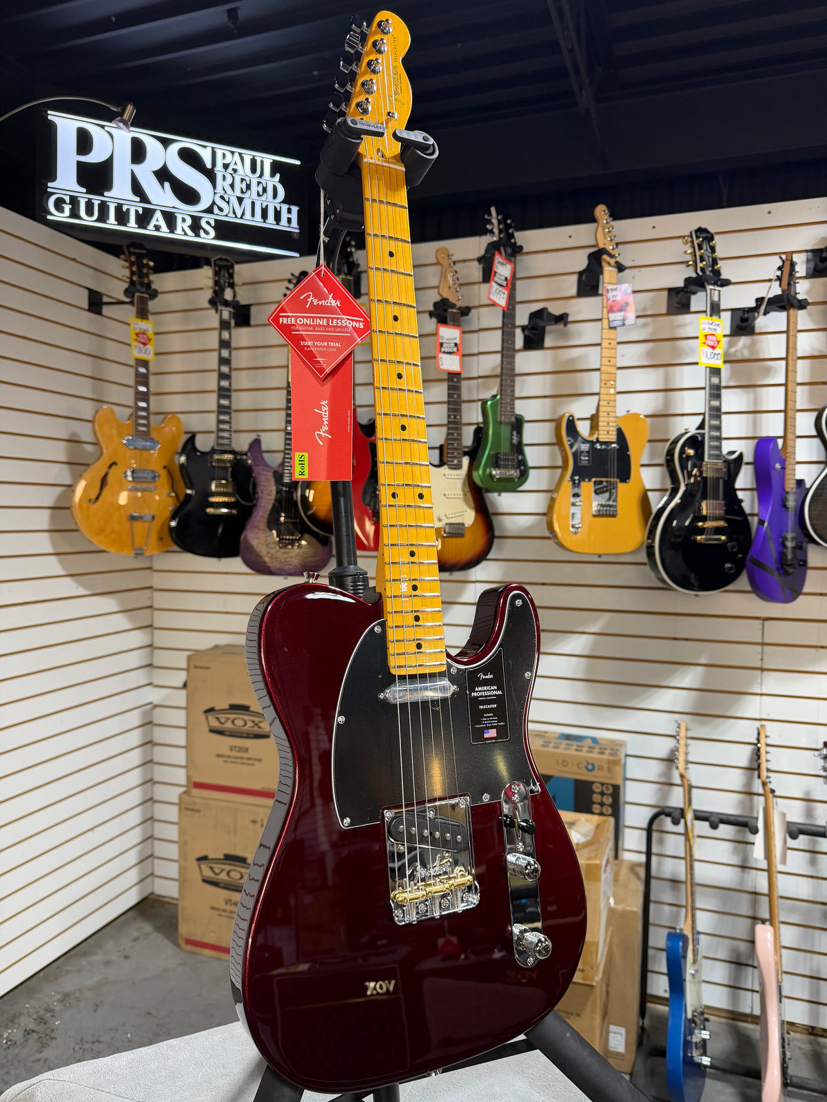 Fender American Professional Telecaster Oxblood