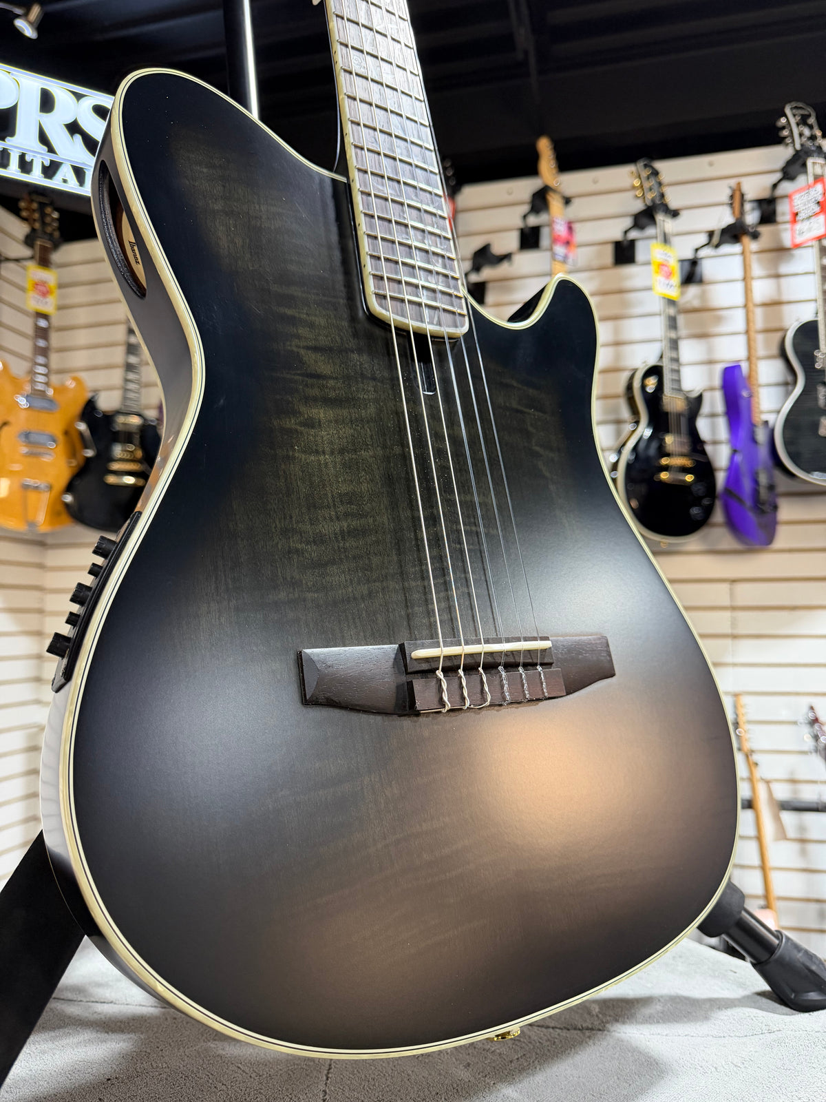 Ibanez TOD20FMN Black Burst Fade Low Gloss