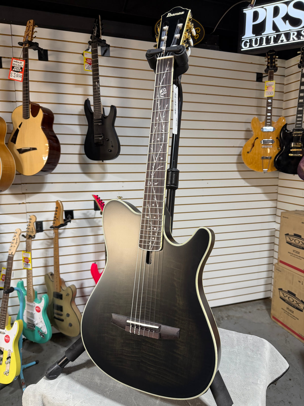 Ibanez TOD20FMN Black Burst Fade Low Gloss
