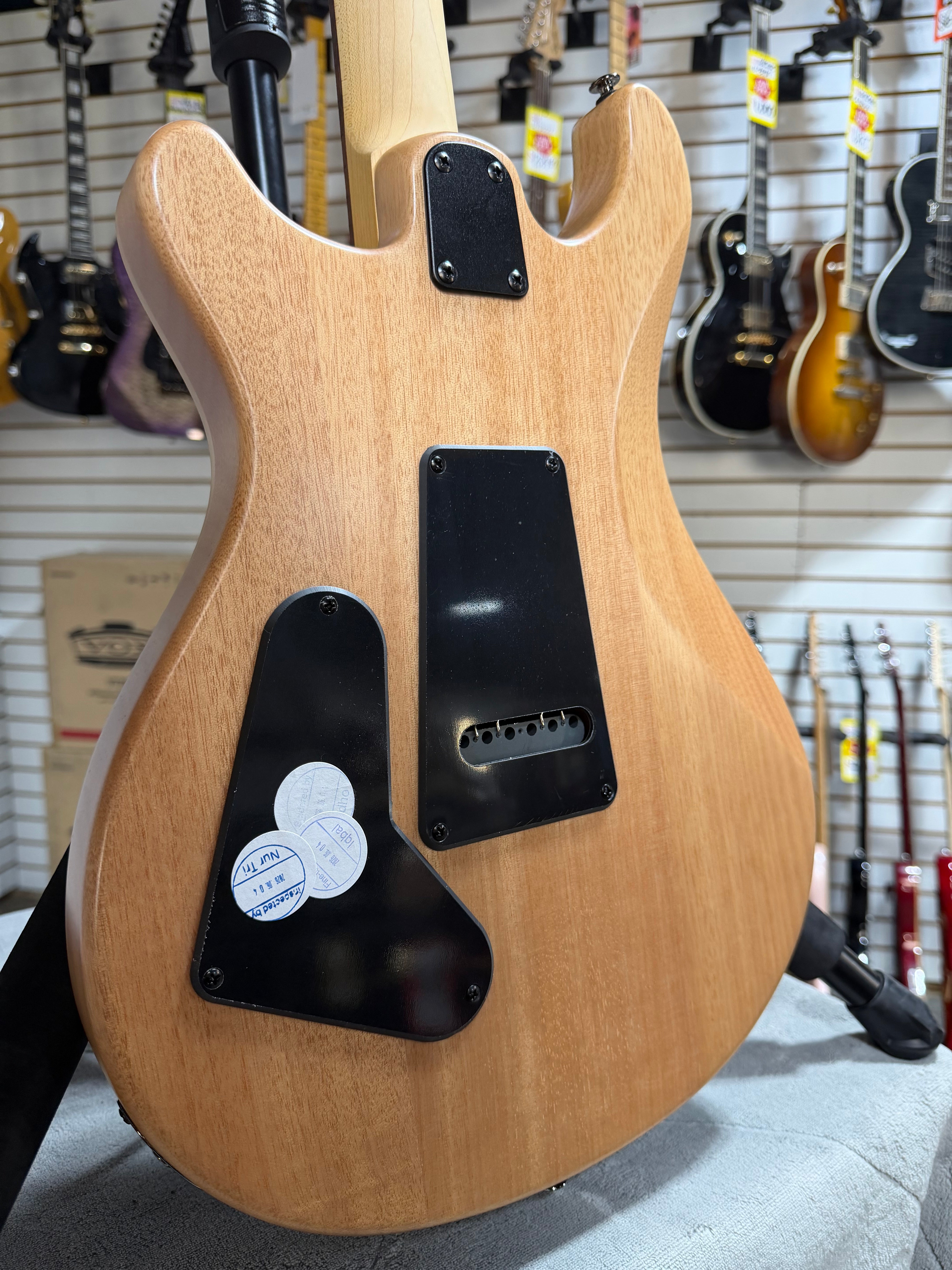 PRS SE CE 24 Satin - Flat Black Top, C&M Exclusive - Black