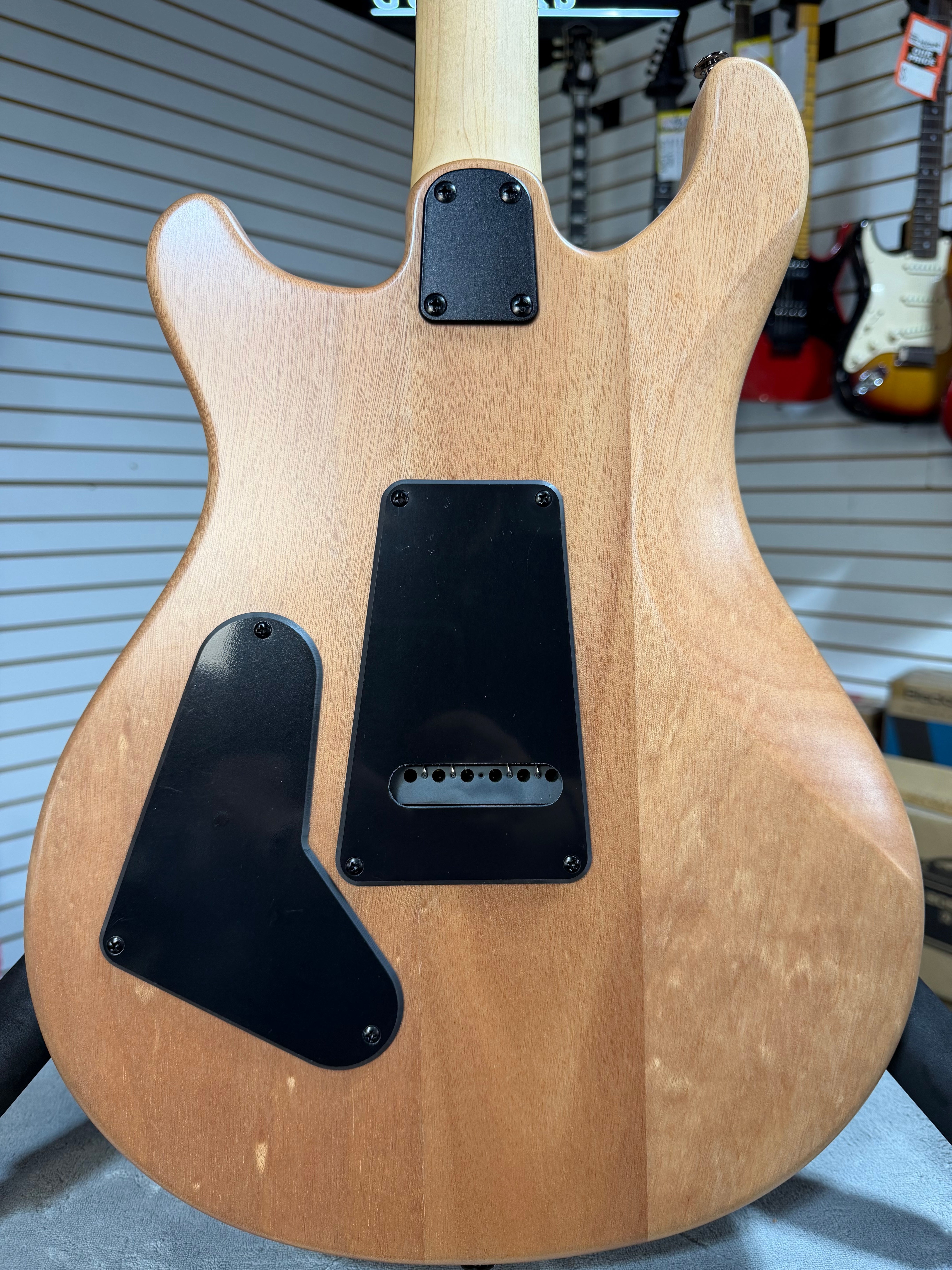 PRS SE CE 24 Satin - Flat Black Top, C&M Exclusive - Black