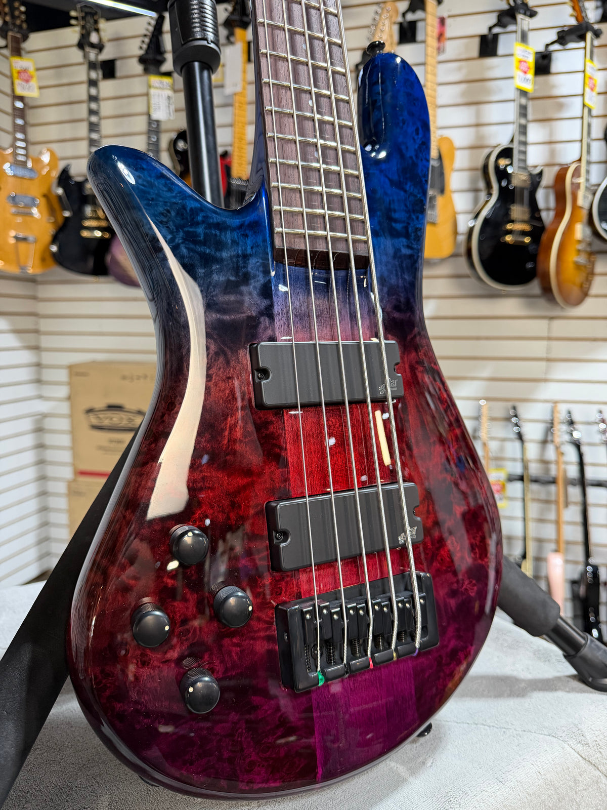 Spector NS Ethos 5 Left-Handed Interstellar Gloss