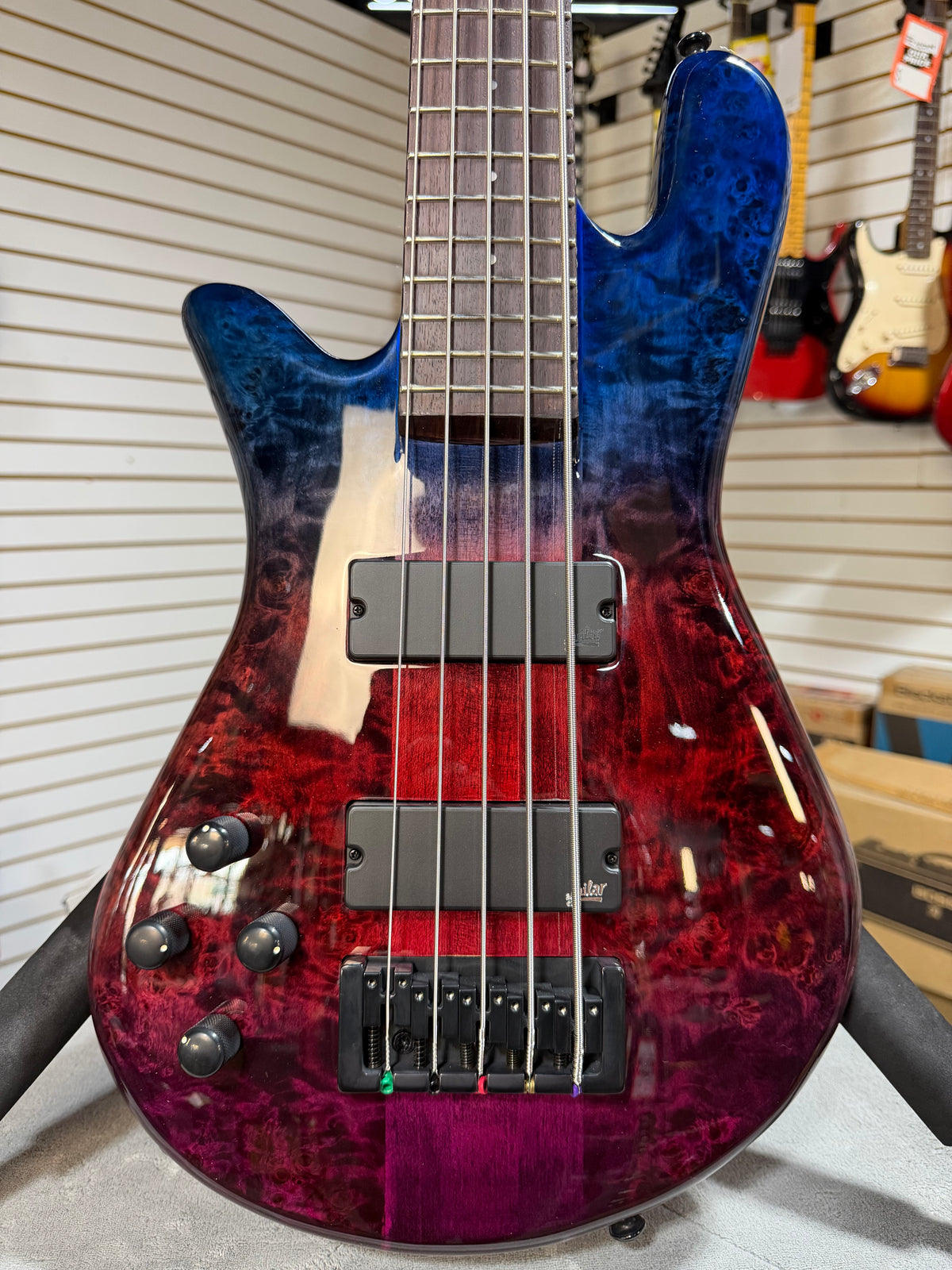 Spector NS Ethos 5 Left-Handed Interstellar Gloss