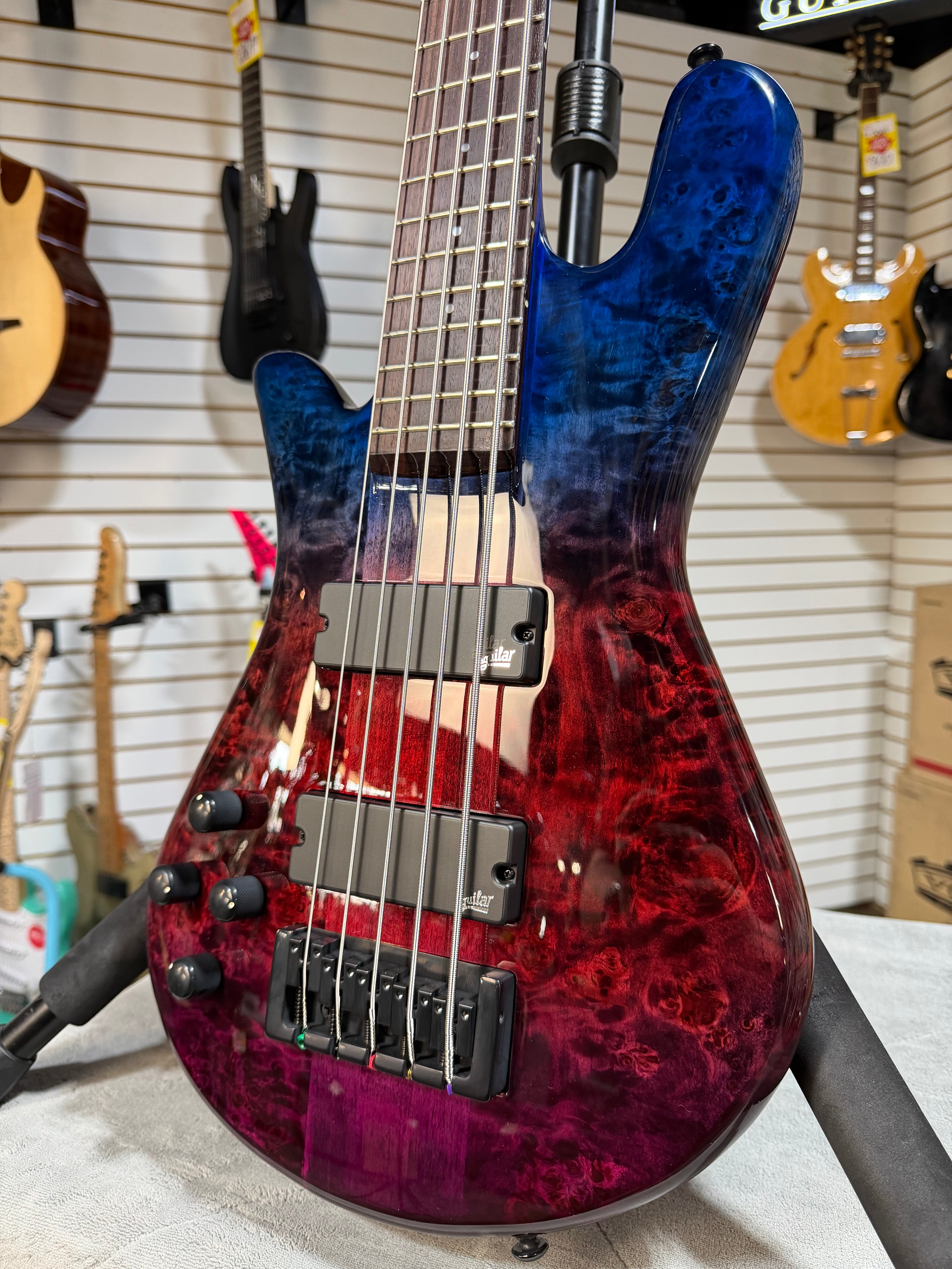 Spector NS Ethos 5 Left-Handed Interstellar Gloss