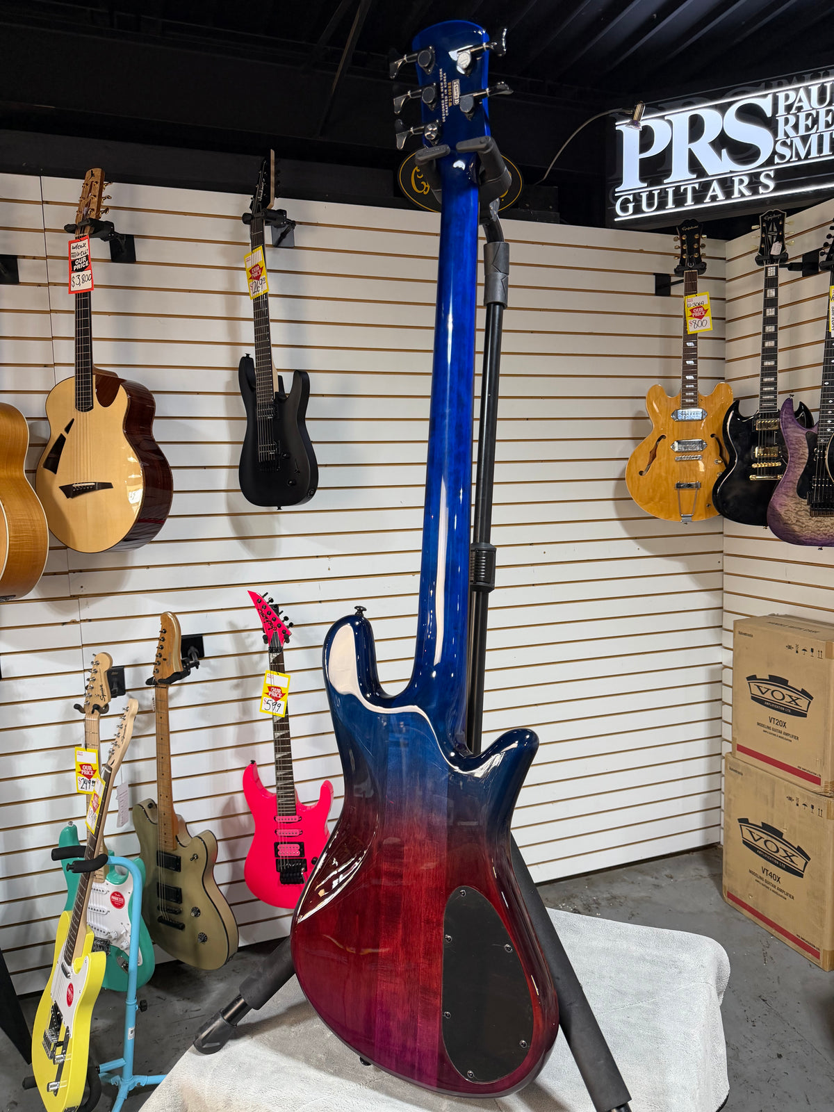 Spector NS Ethos 5 Left-Handed Interstellar Gloss