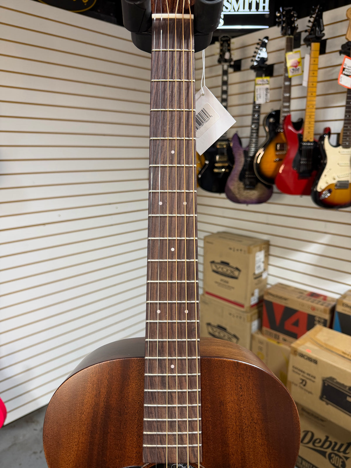Martin 0-10E Retro Jason Isbell Left Handed Dark Mahogany