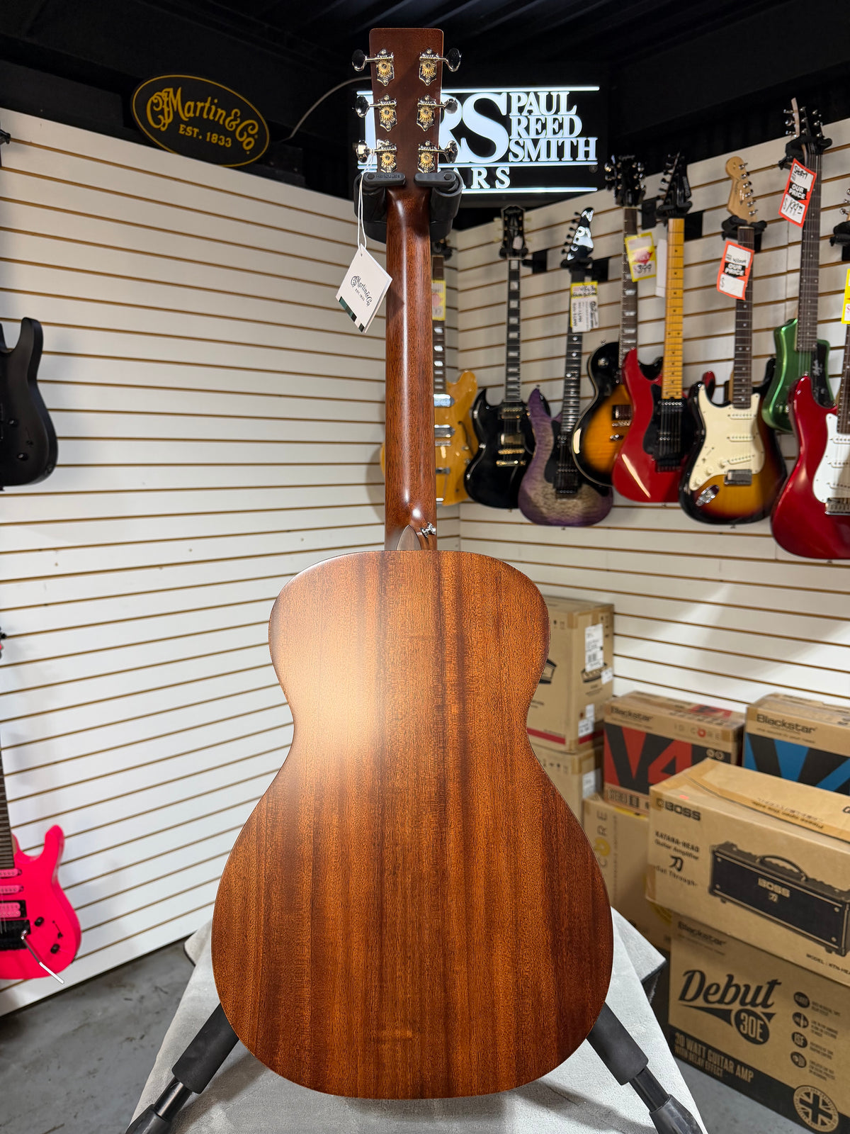 Martin 0-10E Retro Jason Isbell Left Handed Dark Mahogany