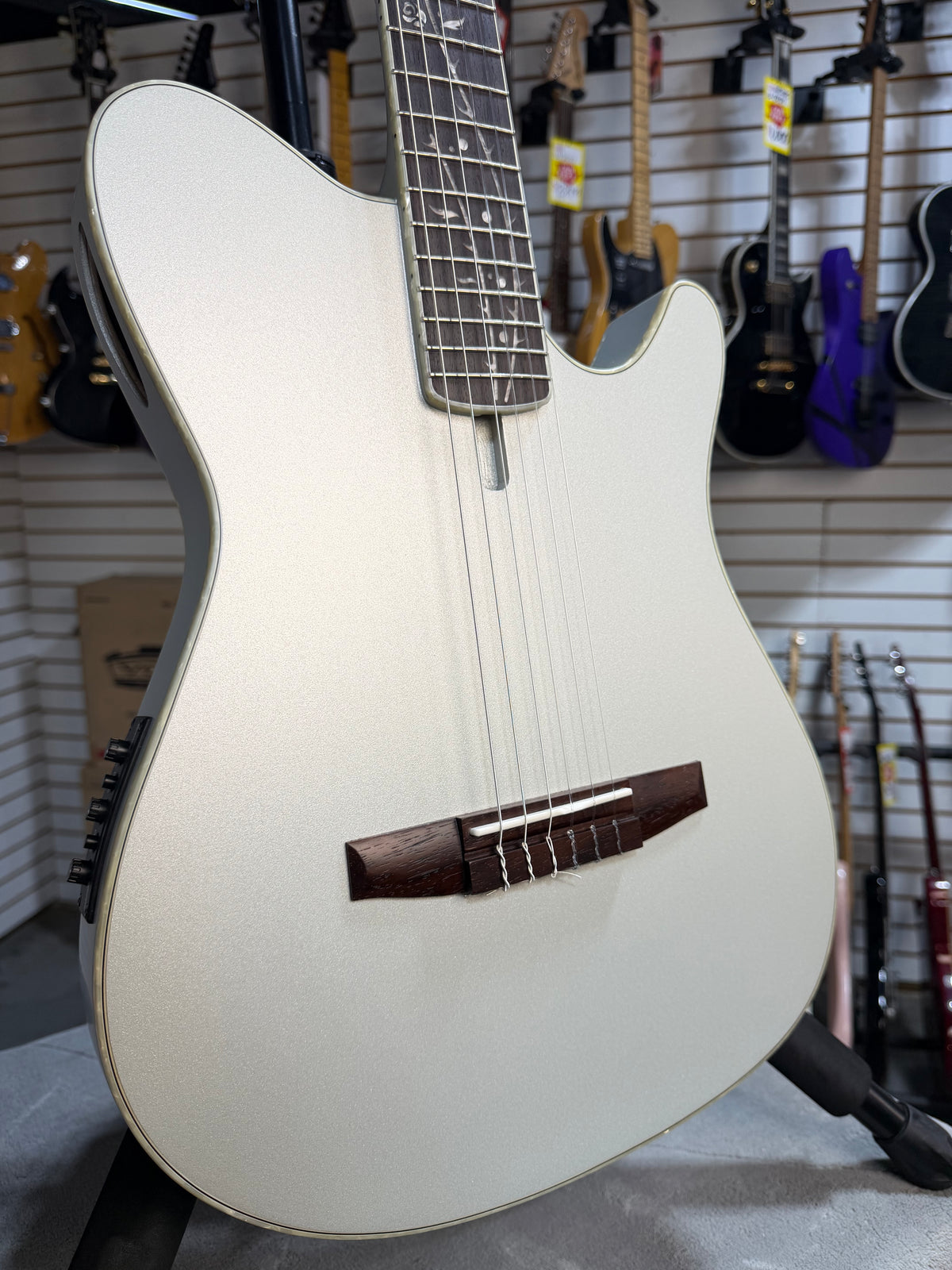 Ibanez TOD10N Silver Metallic Flat