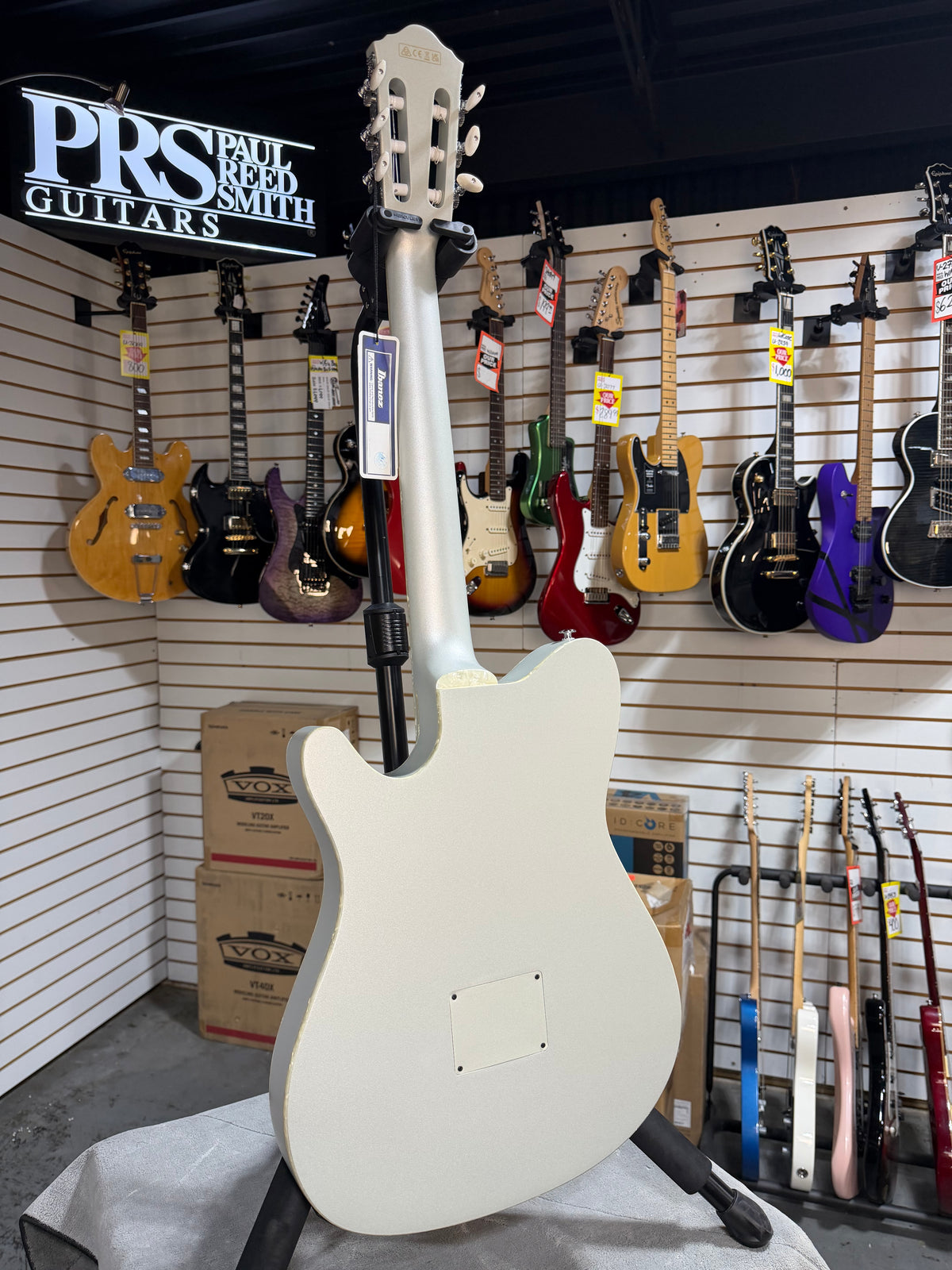 Ibanez TOD10N Silver Metallic Flat