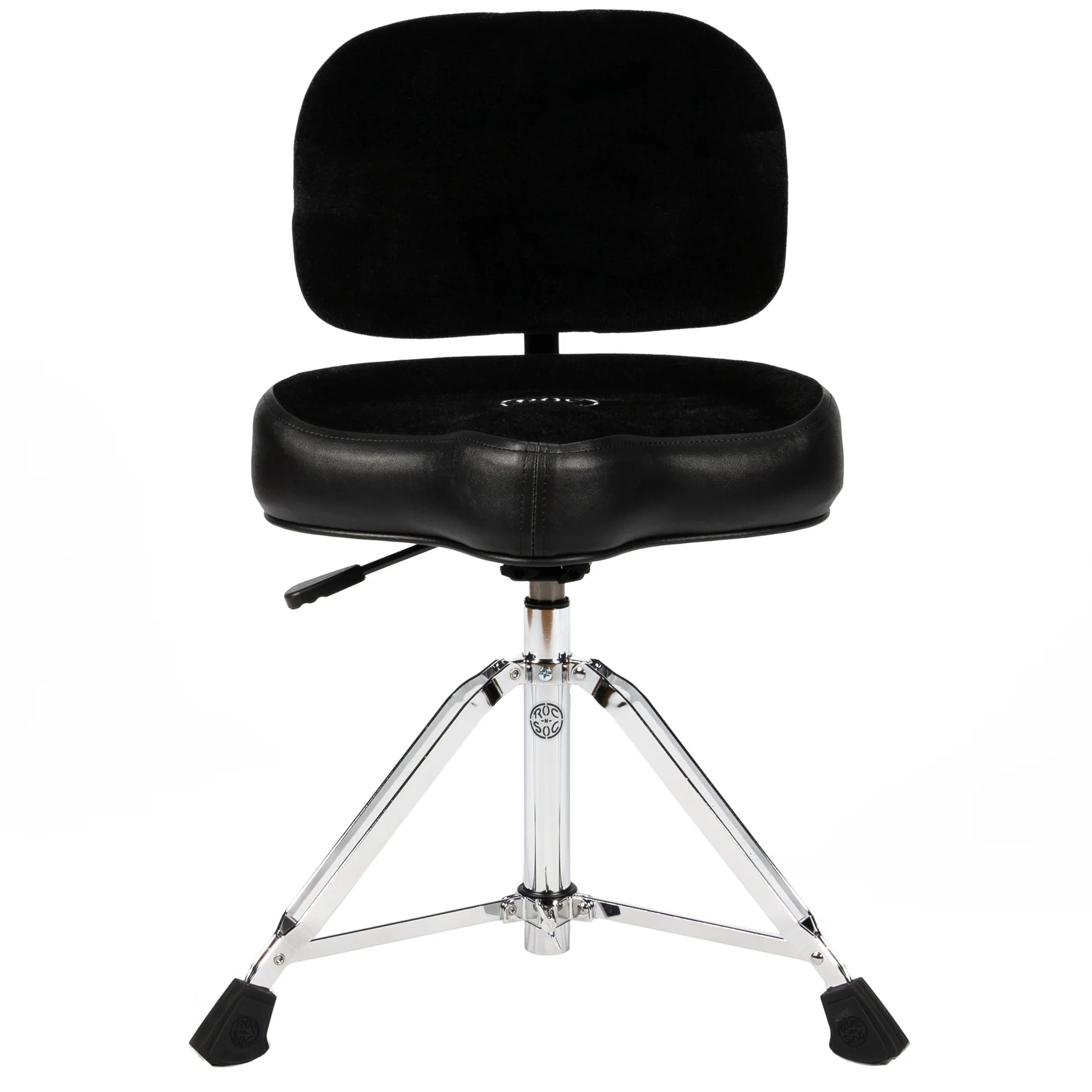 Roc-N-Soc NR O-K Nitro Gas Drum Throne with Backrest - Black