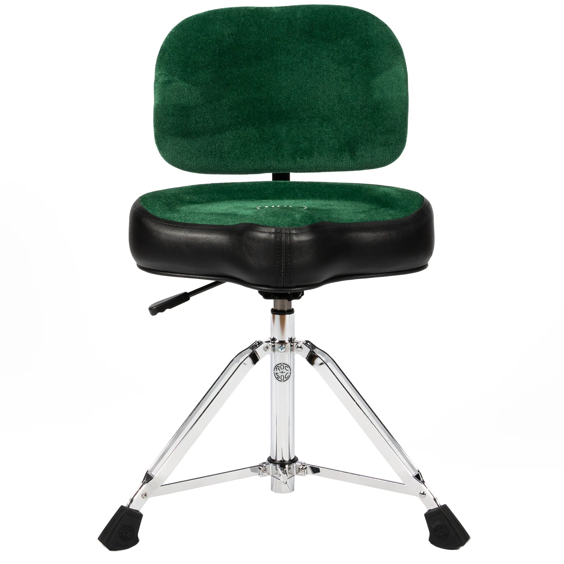 Roc-N-Soc NR O-K Nitro Gas Drum Throne with Backrest - Green