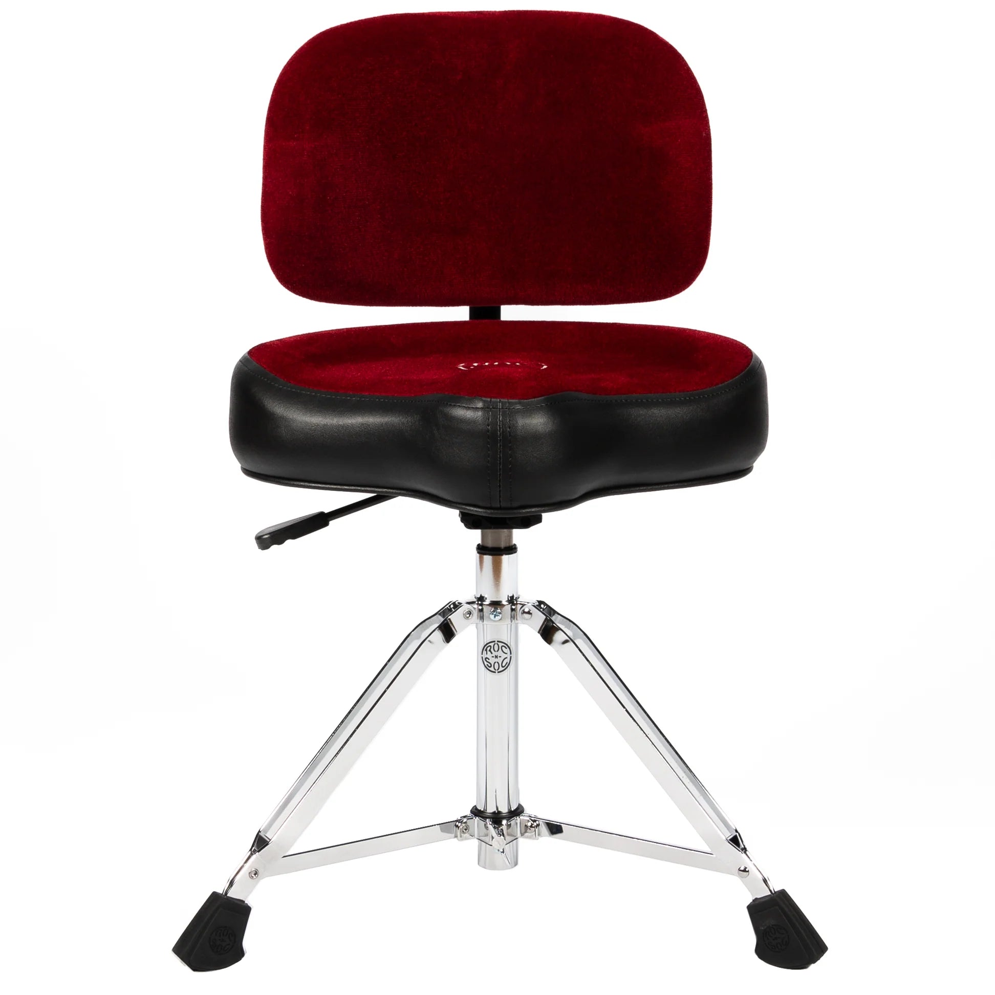 Roc-N-Soc NR O-K Nitro Gas Drum Throne with Backrest - Red