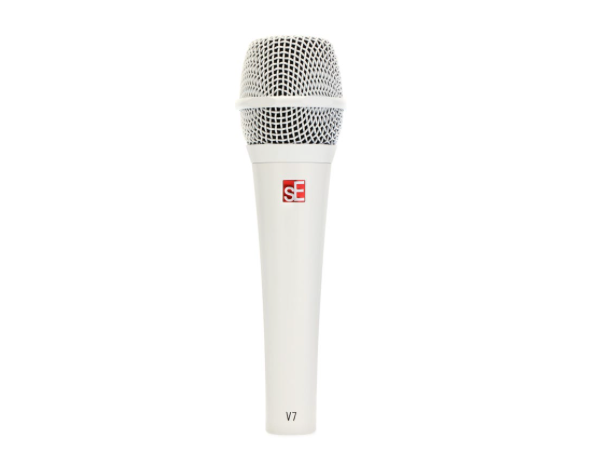 sE Electronics V7 Supercardioid Dynamic Handheld Vocal Microphone - White