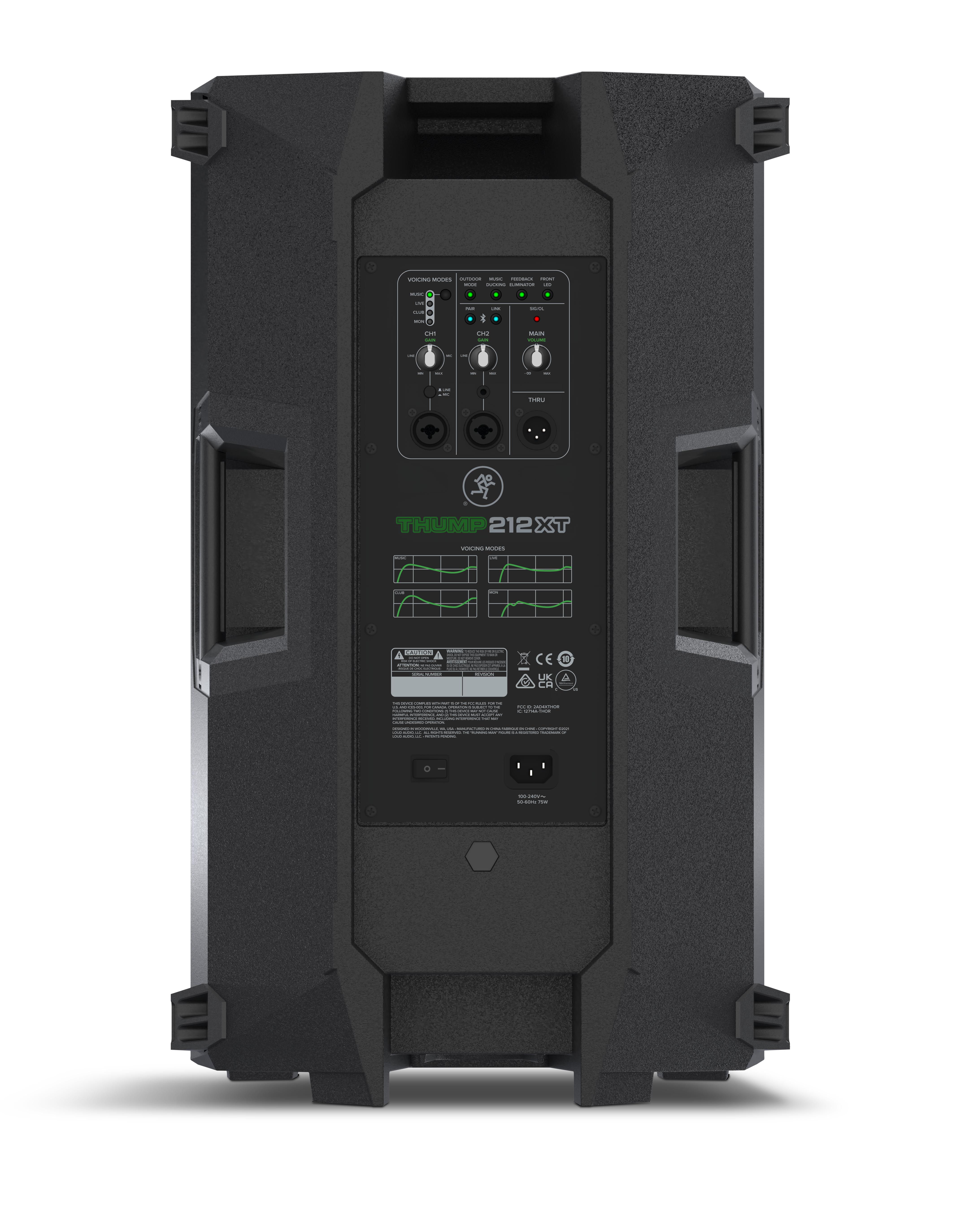 Mackie Thump212XT Enhanced 1,400-watt 12-inch Powered Speaker