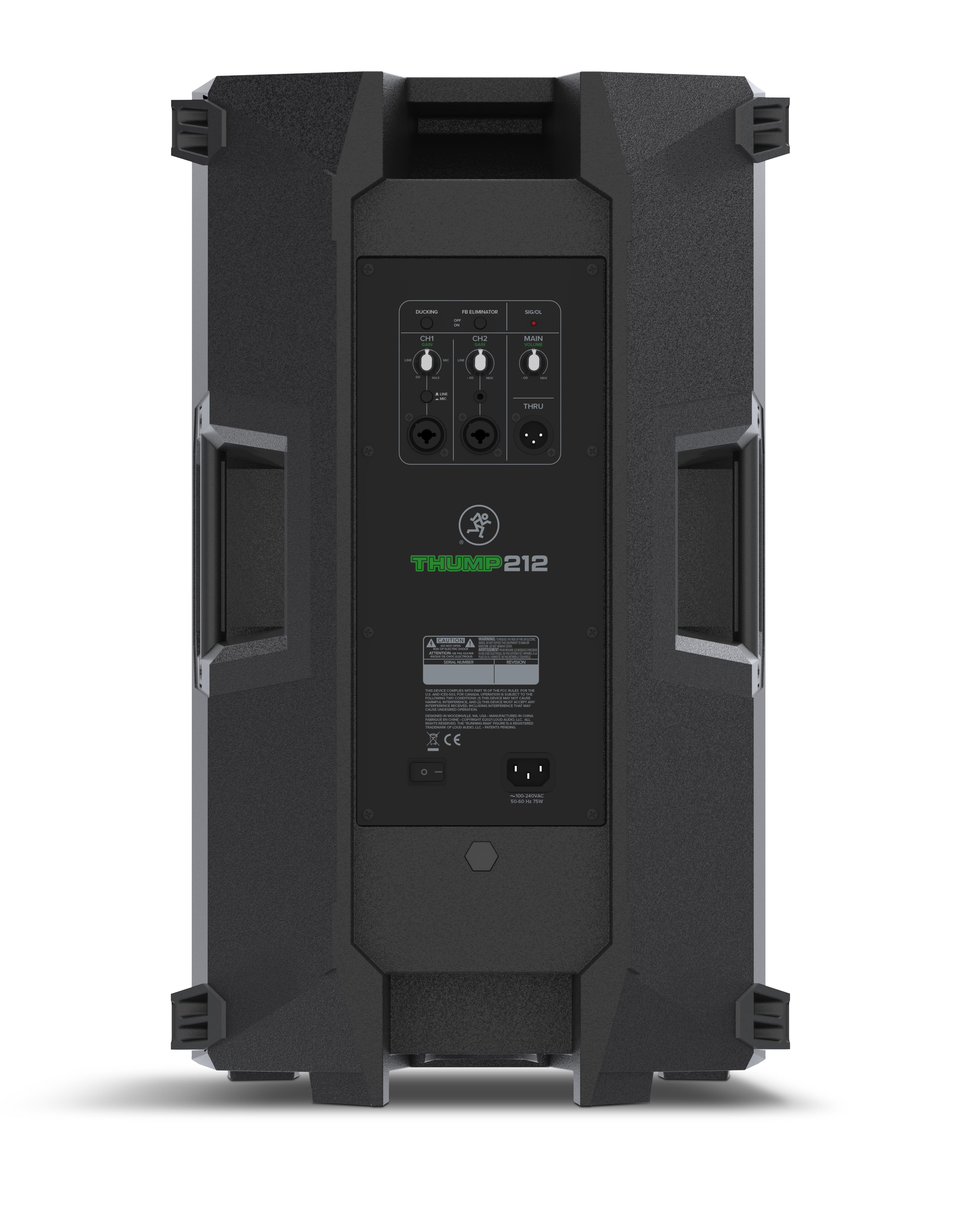 Mackie Thump212 1,400-watt 12-inch Powered Speaker