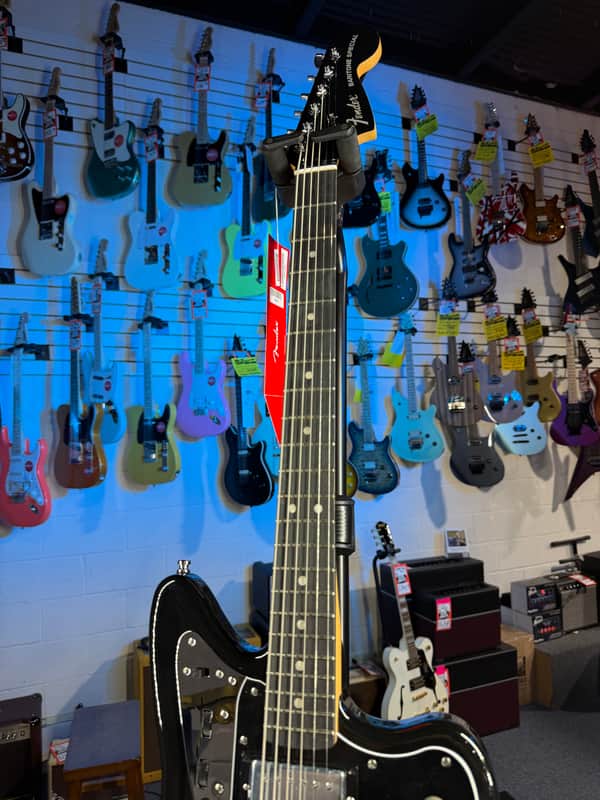 Fender Limited Edition Player Fusion Jaguar Baritone - Black