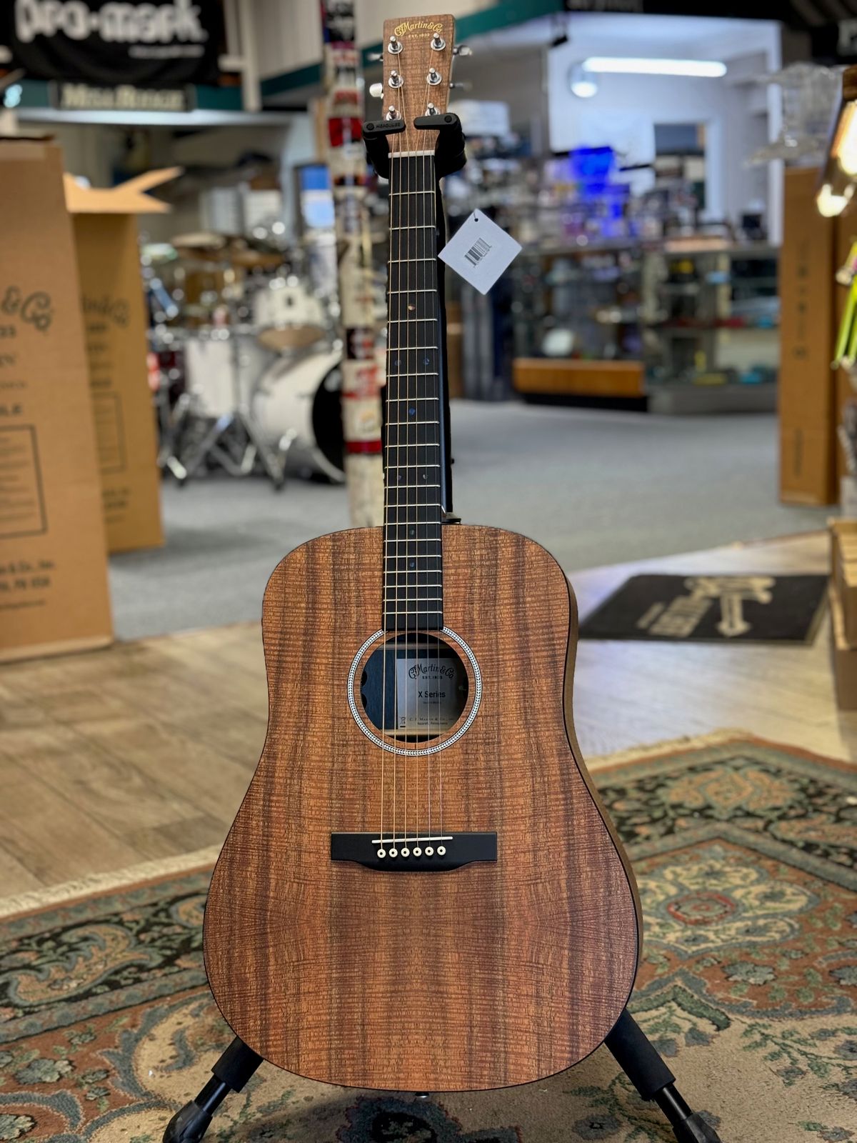 Martin D-X1E Koa, Acoustic-Electric Guitar #265