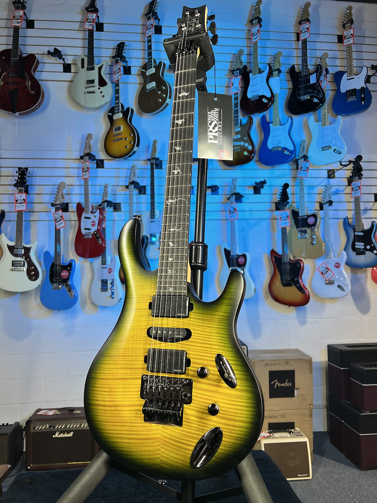 PRS SE Chleo Herman Li Signature Electric Guitar - Mantis Burst w/ Gig Bag, Get Plek'd Free! 794
