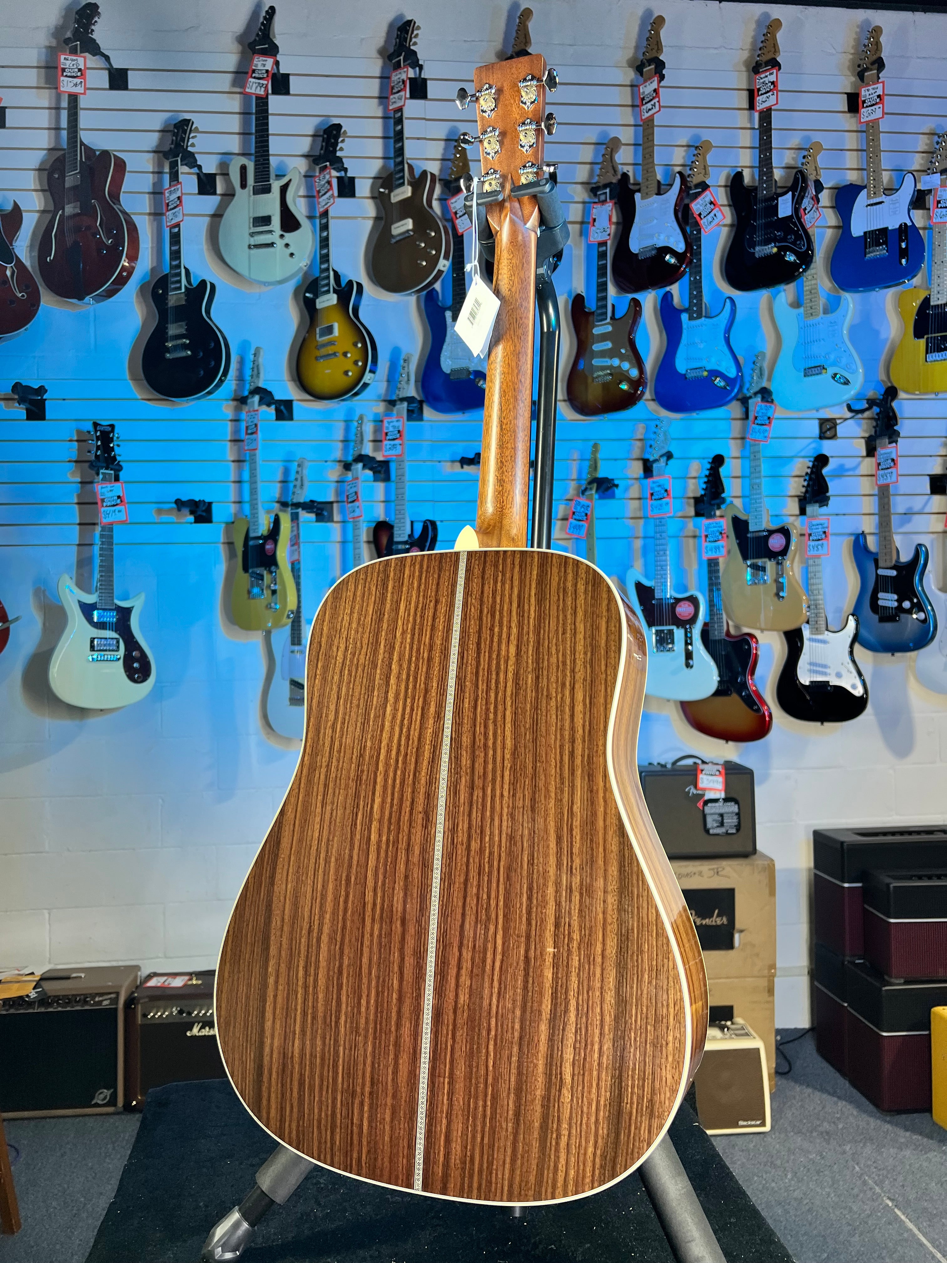 Martin HD-28L Lefty Standard Series Acoustic Guitar Natural with Aging Toner (2025) 466!