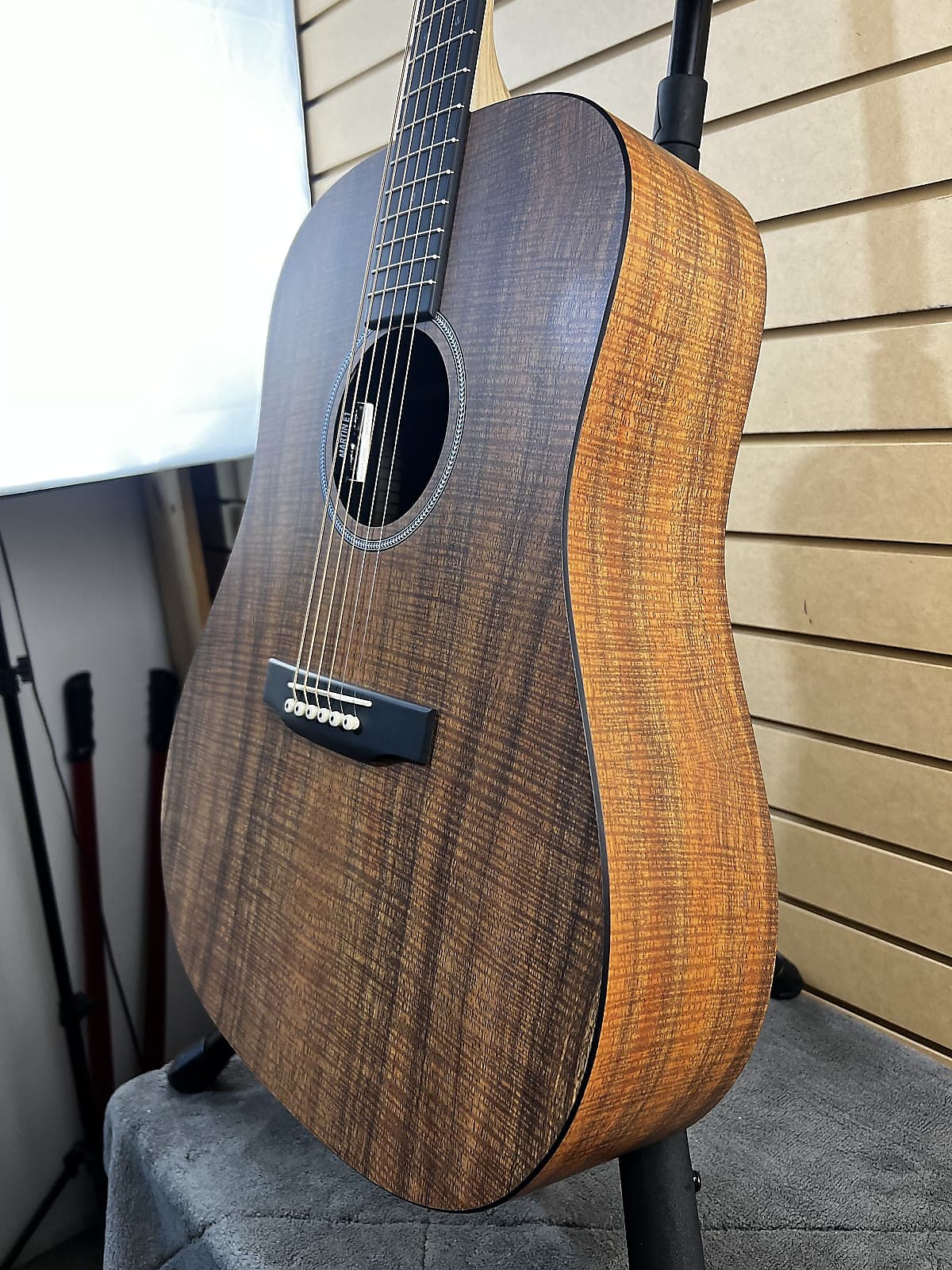 D-X1E Koa A-E Guitar - Figured Koa #769