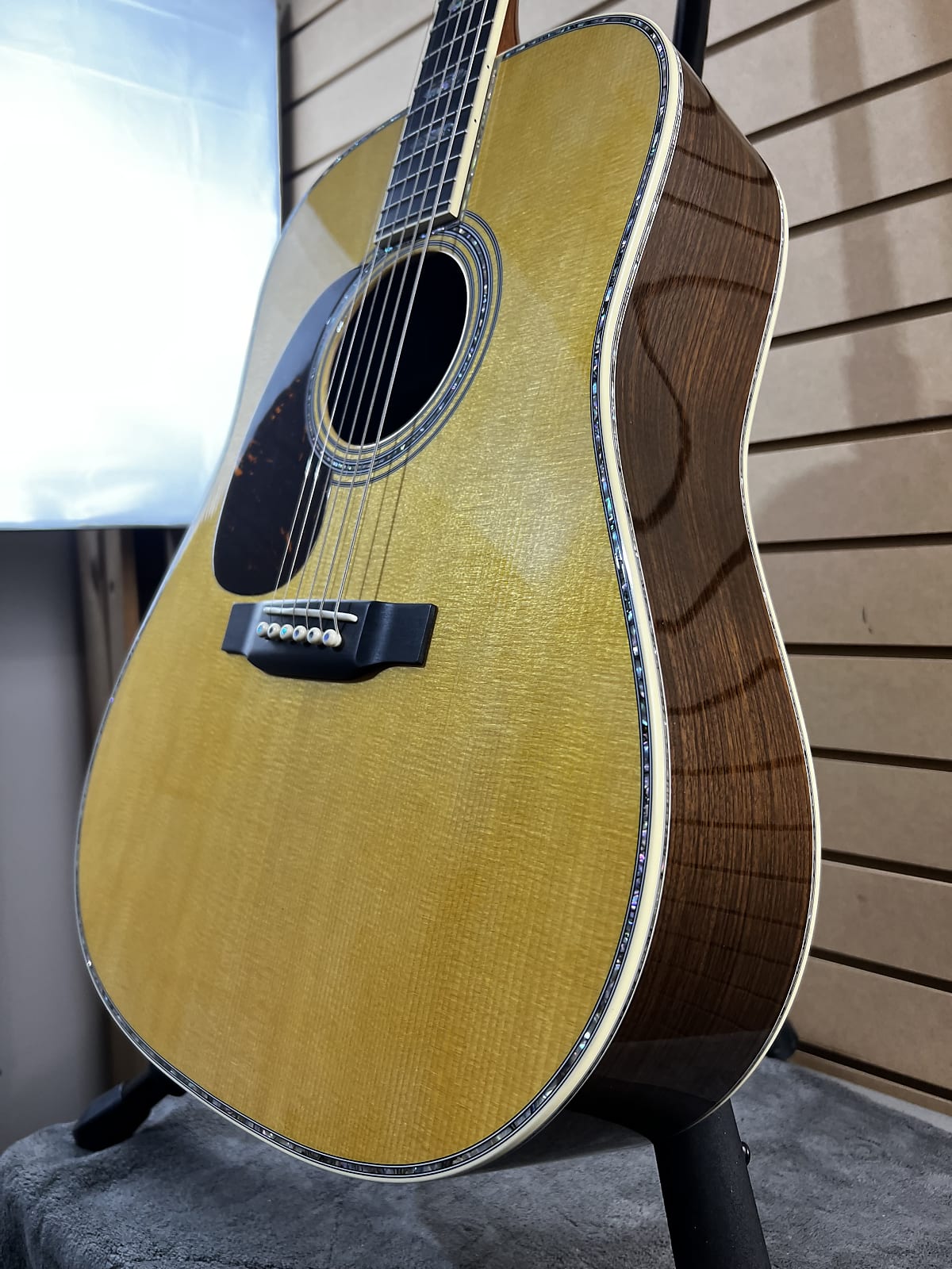 D-45 Left-Handed Dreadnought - Natural #360