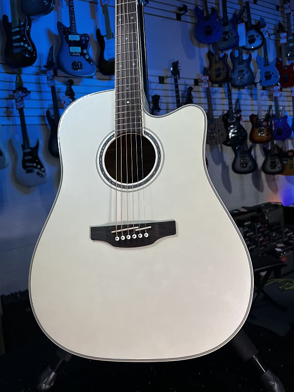 Takamine GD-37CE PW Acoustic-electric Guitar - Pearl White Auth Deal Free Ship! 999 GET PLEK’D!