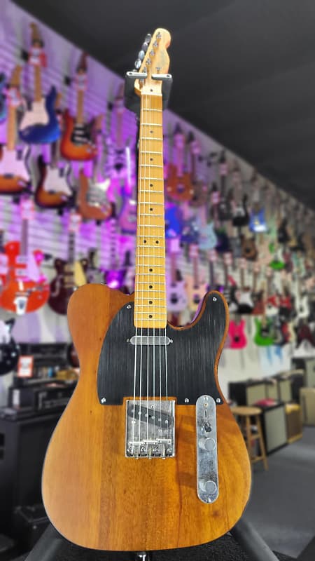 Squier 40th Anniversary Telecaster Electric Guitar, Vintage Edition - Satin Mocha Maple! 544 GET PLEK’D!