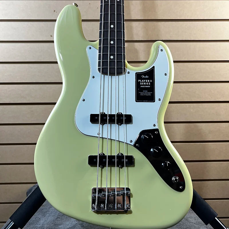 Player II Jazz Bass - Hialeah Yellow with Rosewood Fingerboard #352