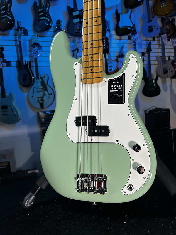 Fender Player II Precision Bass - Birch Green with Maple Fingerboard GET PLEK'D! 866