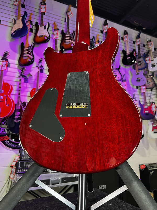 PRS Custom 24 with Pattern Thin Neck in *Custom Color* Red Tiger w/OHSC Auth Deal Free Shipping! #847 GET PLEK�D!