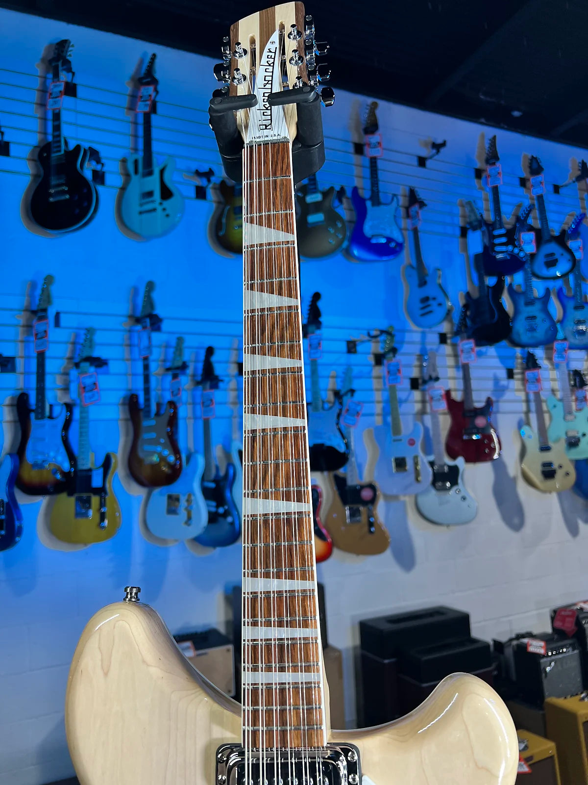 New 2025 Rickenbacker 360/12 12-String 360 Electric, Mapleglo w/ RIC Case 743