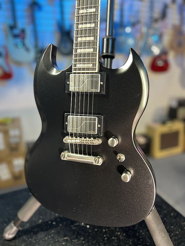 Epiphone SG Prophecy Electric Guitar - Aged Jet Black Metallic Auth Deal Free Ship! 403 GET PLEK’D!