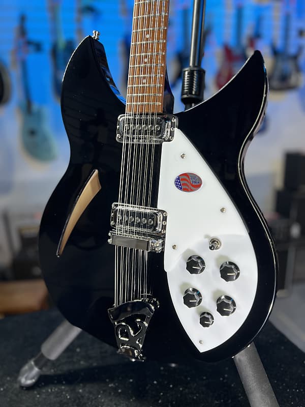 NEW 2024 Rickenbacker 330/12 Jetglo Semi-Hollow Electric | OHSC + Free Ship Authorized Dealer 735