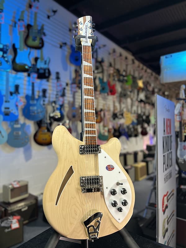 New Rickenbacker 360 Mapleglo Electric Guitar w/ OHSCase, Free Ship, Auth Dealer 360MG 775