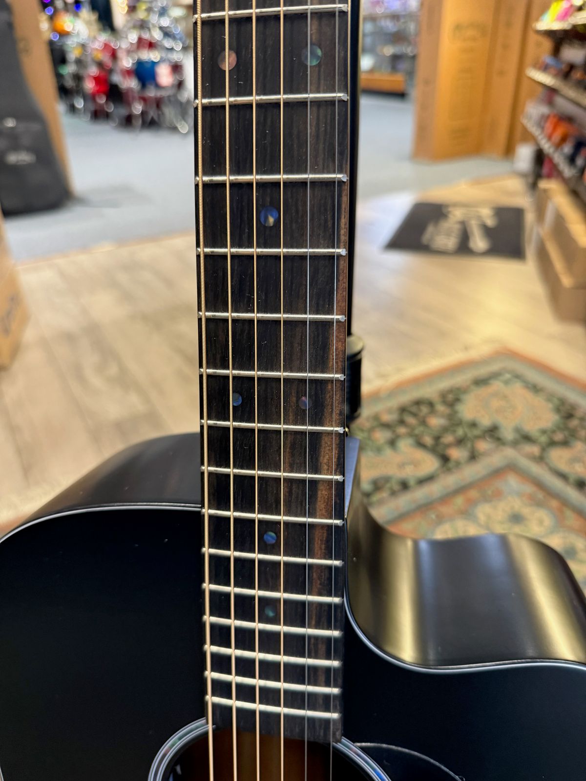 Martin DC-10E Modern Black, Acoustic-Electric Guitar #166