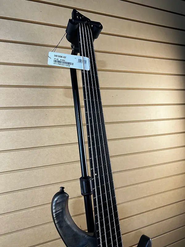 Bass Workshop EHB1505MS 5-string Multi-scale Bass Guitar - Black Ice Flat #732