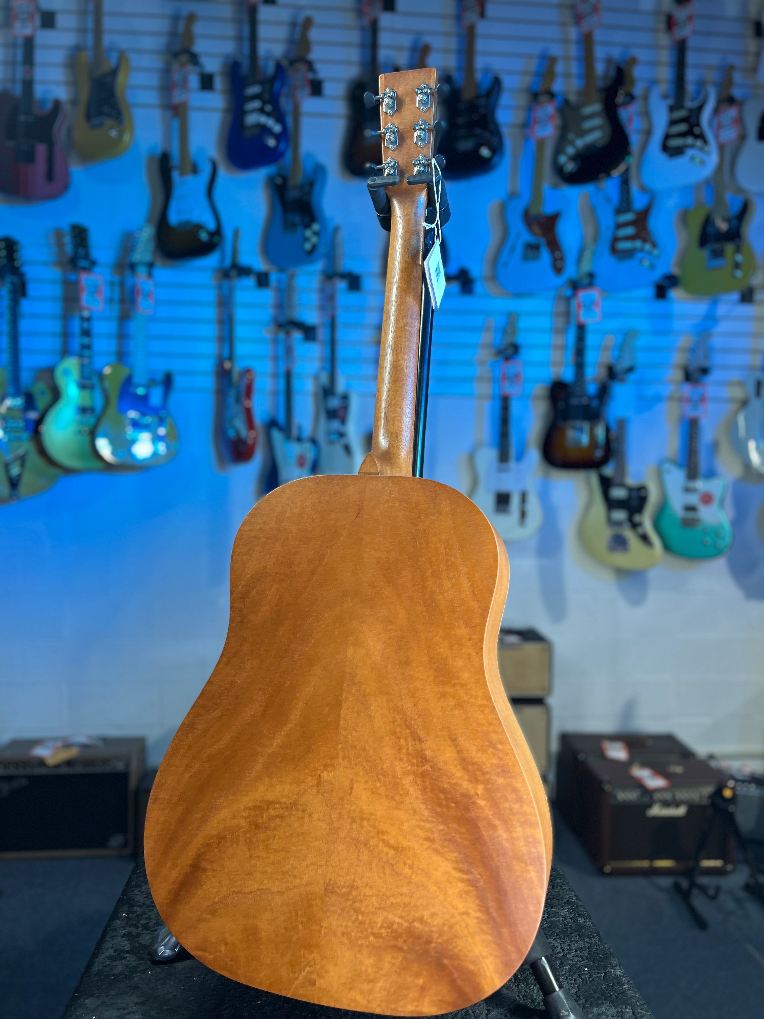 Martin DSS-17 Left-handed Acoustic Guitar - Whiskey Sunset Burst Auth Deal Free Ship! 758 GET PLEK’D!