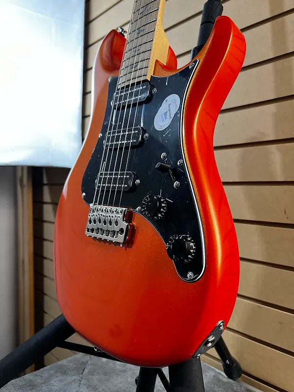 SE NF 3 Electric Guitar - Metallic Orange with Maple Fingerboard #088