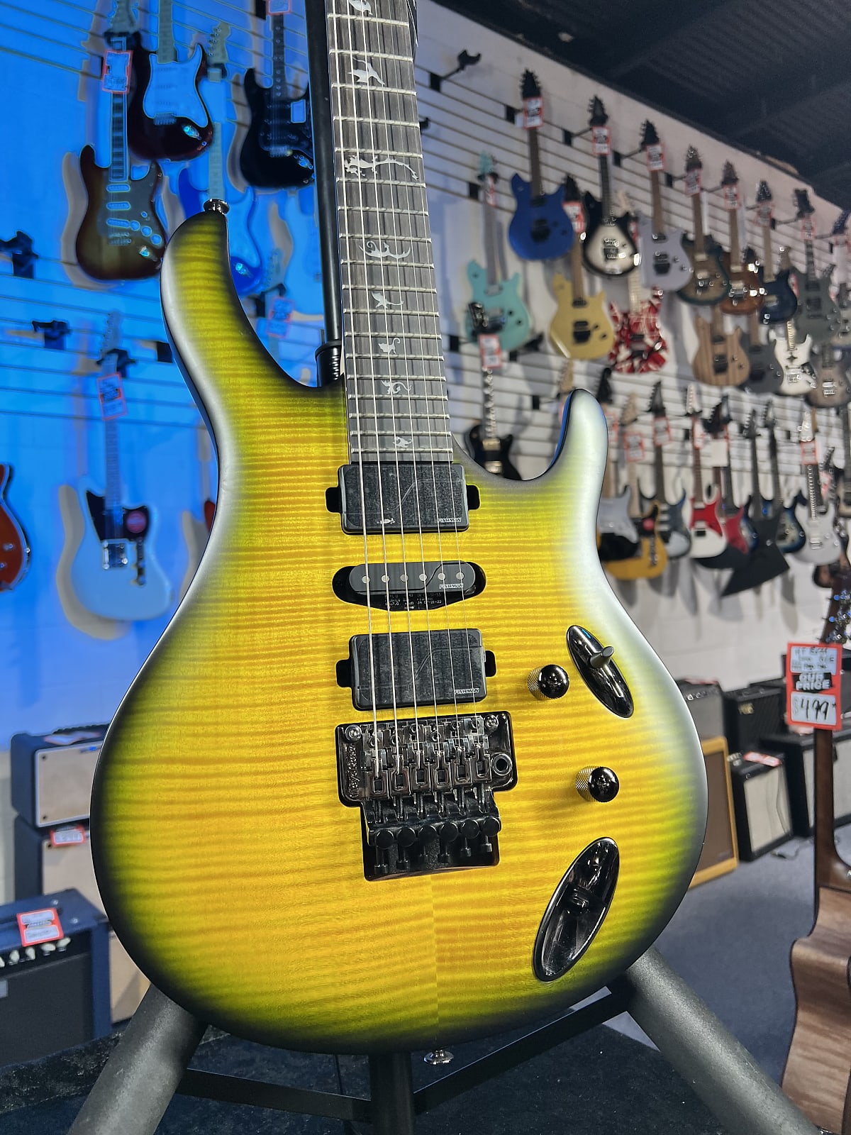PRS SE Chleo Herman Li Signature Electric Guitar - Mantis Burst  w/ Gig Bag, Get Plek'd Free! 392