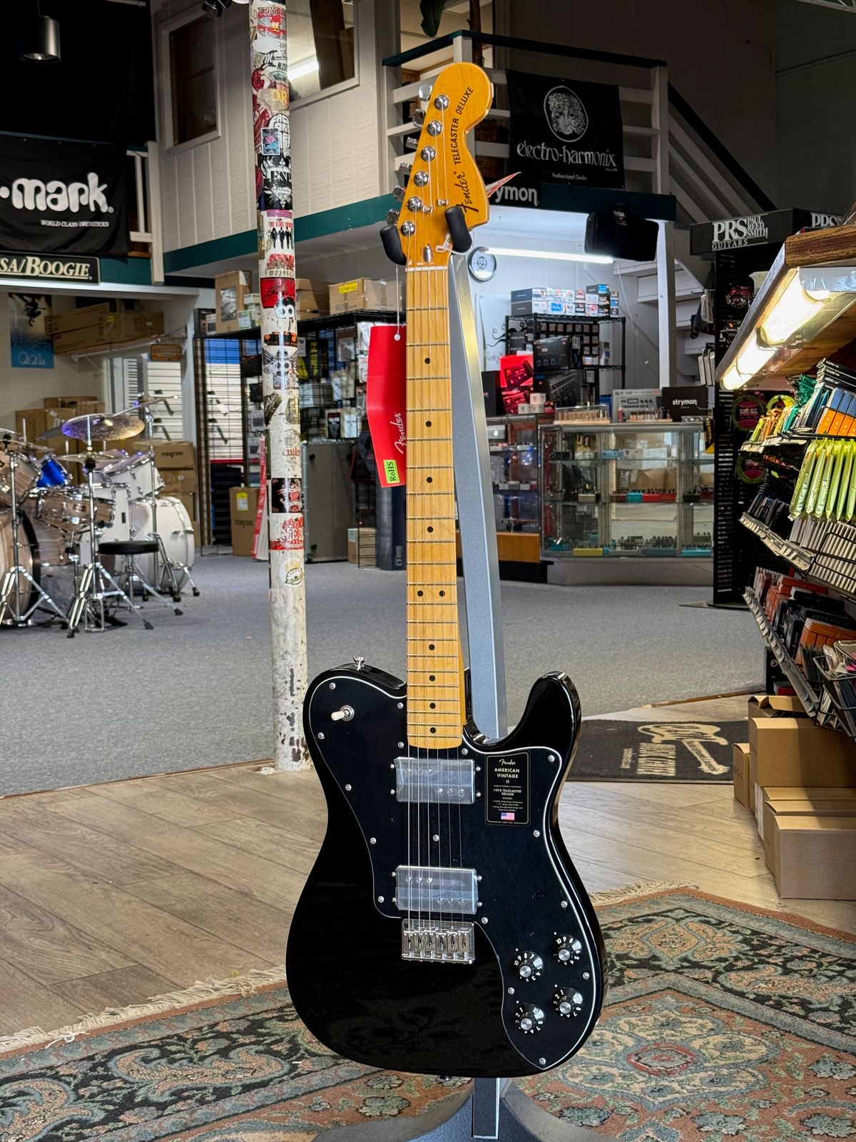 Fender American Vintage II 1975 Telecaster Deluxe, Black