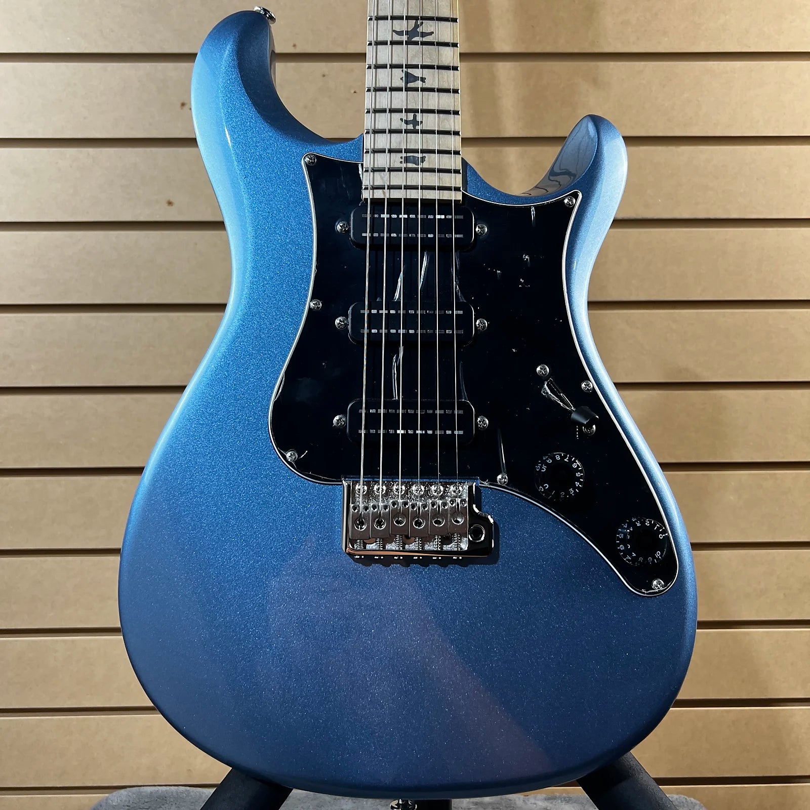 SE NF 3 Electric Guitar - Ice Blue Metallic with Maple Fingerboard #293