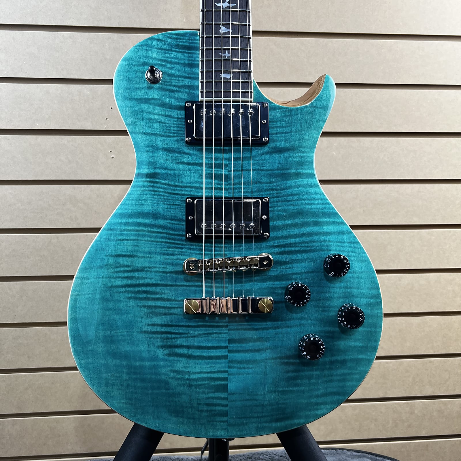 SE McCarty 594 Singlecut Electric Guitar - Turquoise #973