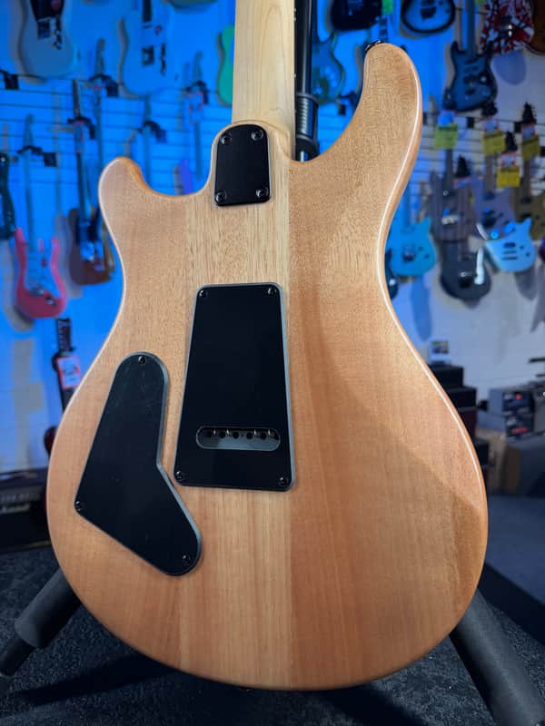 PRS SE CE 24 Satin - Flat Black Top, C&M Exclusive - Black
